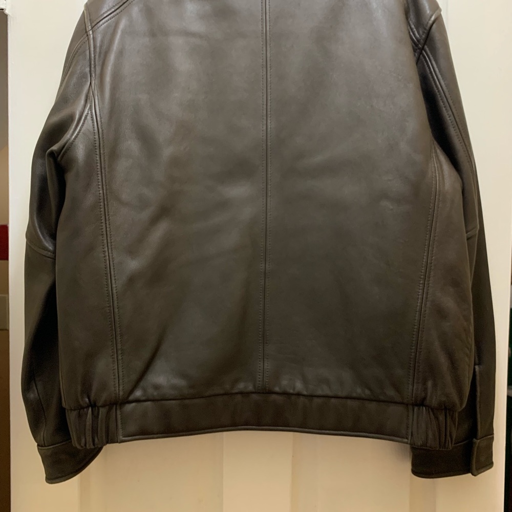 Marc New York brown leather jacket - Picture 8 of 8